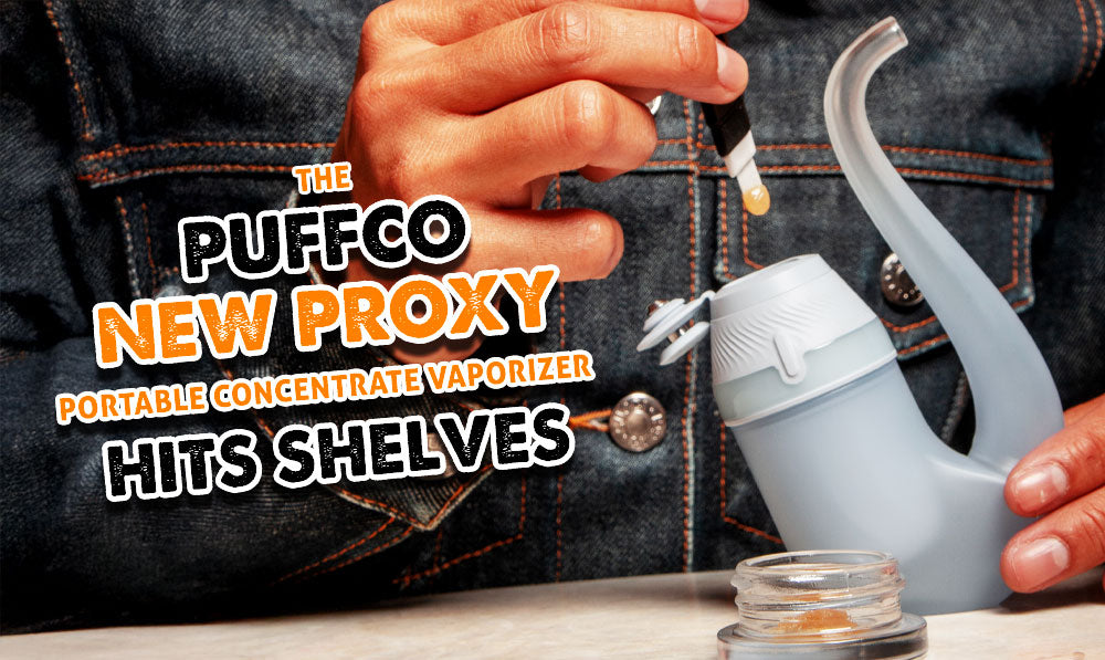 The Puffco New Proxy Portable Concentrate Vaporizer Hits Shelves