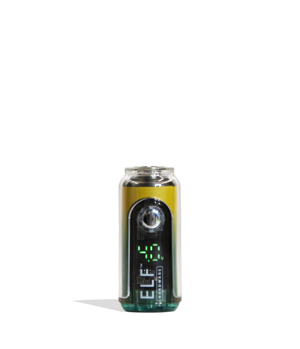 Yellow-Green Elf Hardware Canndy Variable Voltage Battery 15pk Front View on White Background