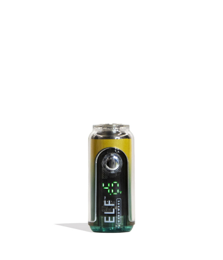Yellow-Green Elf Hardware Canndy Variable Voltage Battery 15pk Front View on White Background