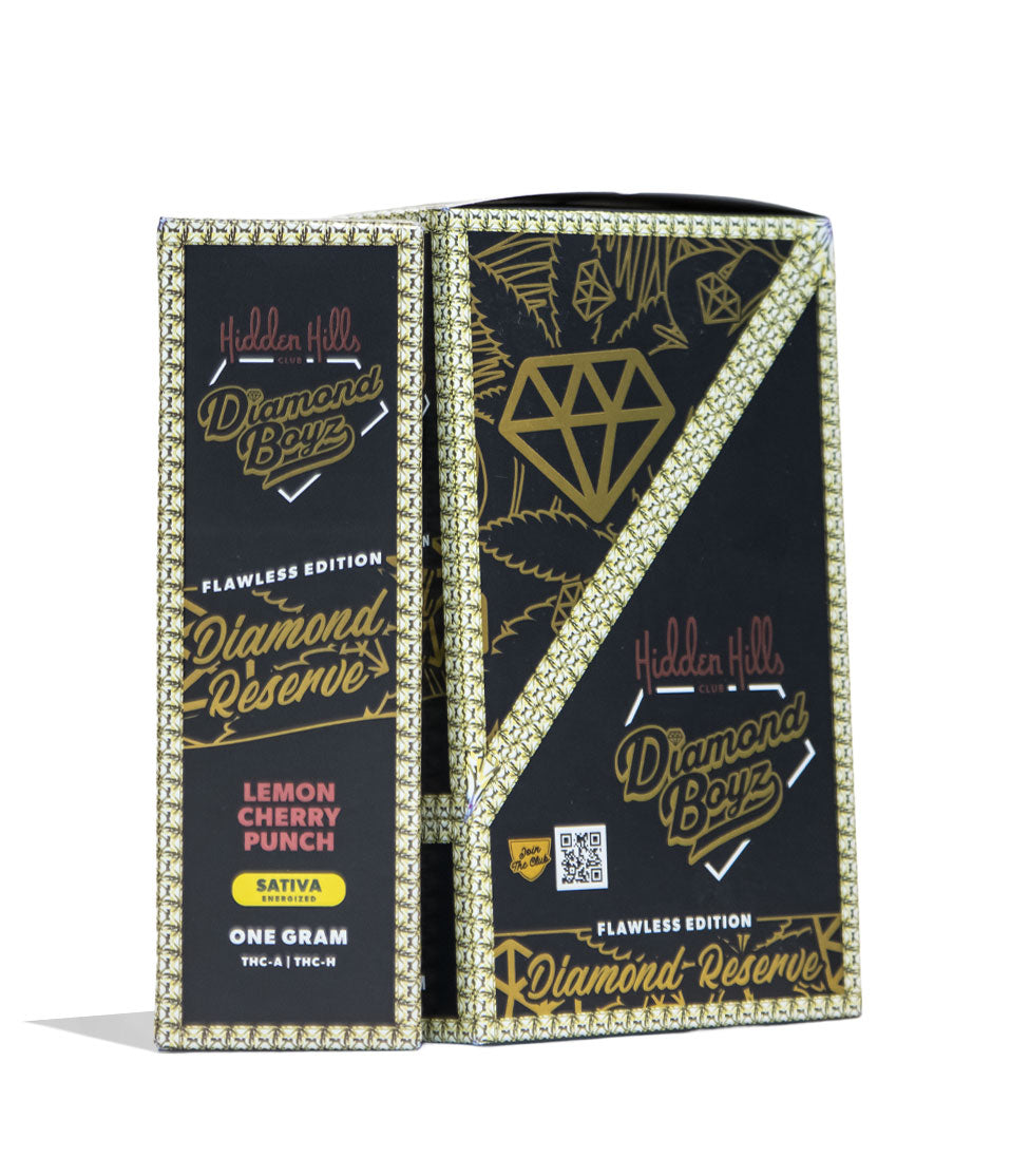 Lemon Cherry Punch Hidden Hills Diamond Boyz Diamond Reserve Bar 1g THC-A and THC-H Disposable 5pk Front View on White Background