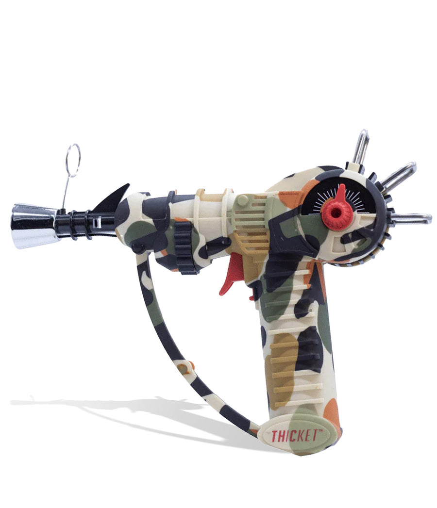 Army Camo Thicket Spaceout Ray Gun Torch on white background