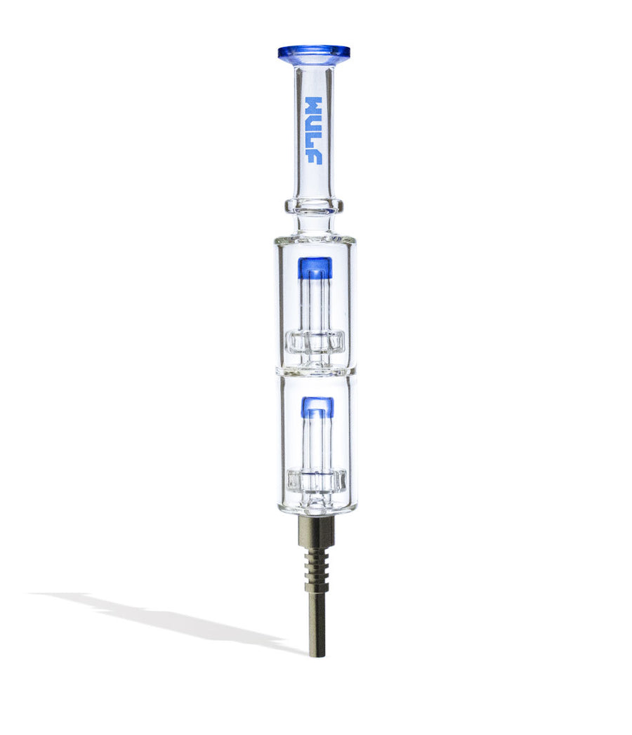 Blue Wulf Mods Nova Stack Water Filtered Nectar Collector Front View on White Background
