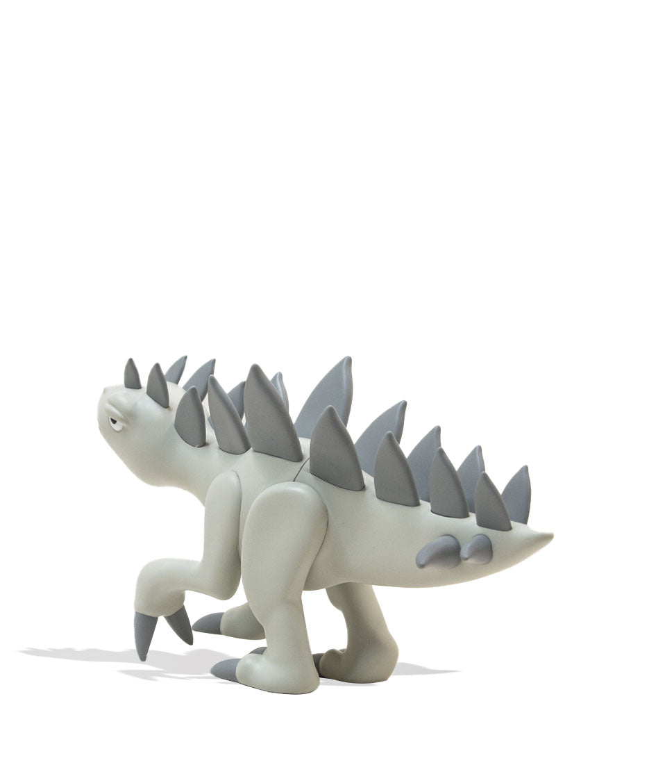 Elbo Glass Gray Steggo Vinyl Figure Back View on White Background