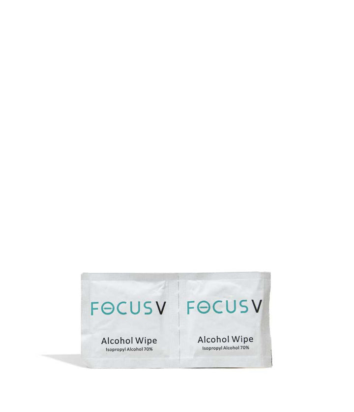 Focus V Carta 2 Electronic Dab Rig Cleaning Wipes Front View on White Background