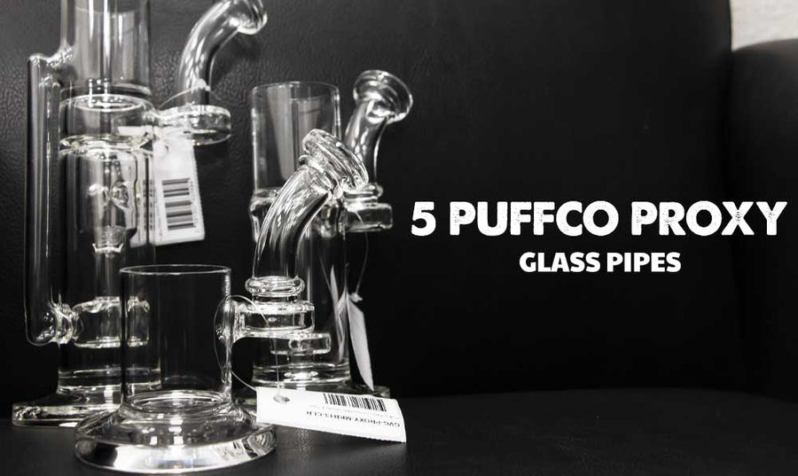 5 neue Got Vape Glaspfeifen für den Puffco Proxy 