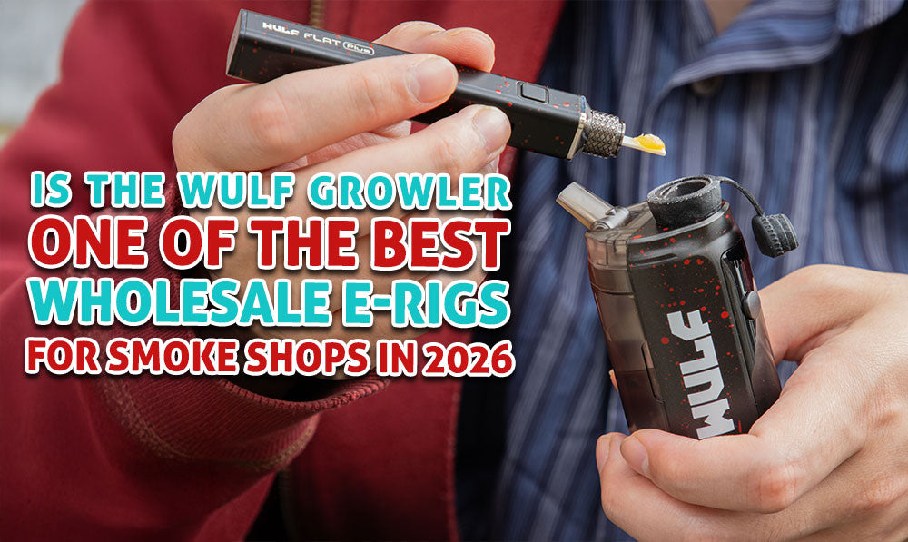 man using hot knife tool to load the Wulf Growler