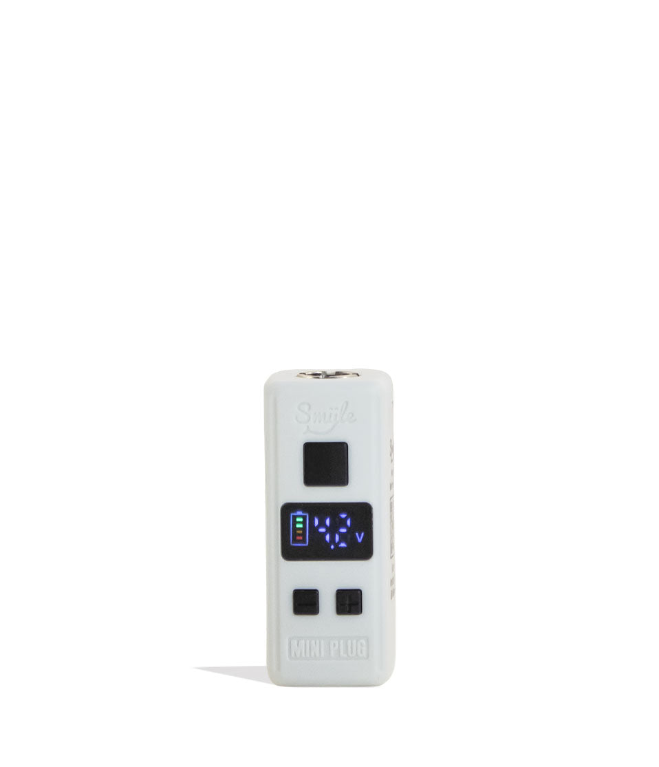 White Smyle Mini Plug Assorted 20pk Front View on White Background
