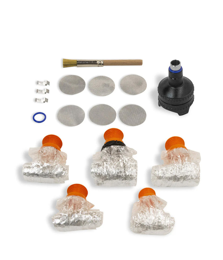 Storz & Bickel Volcano Vaporizer Easy Valve Starter Set on white studio background
