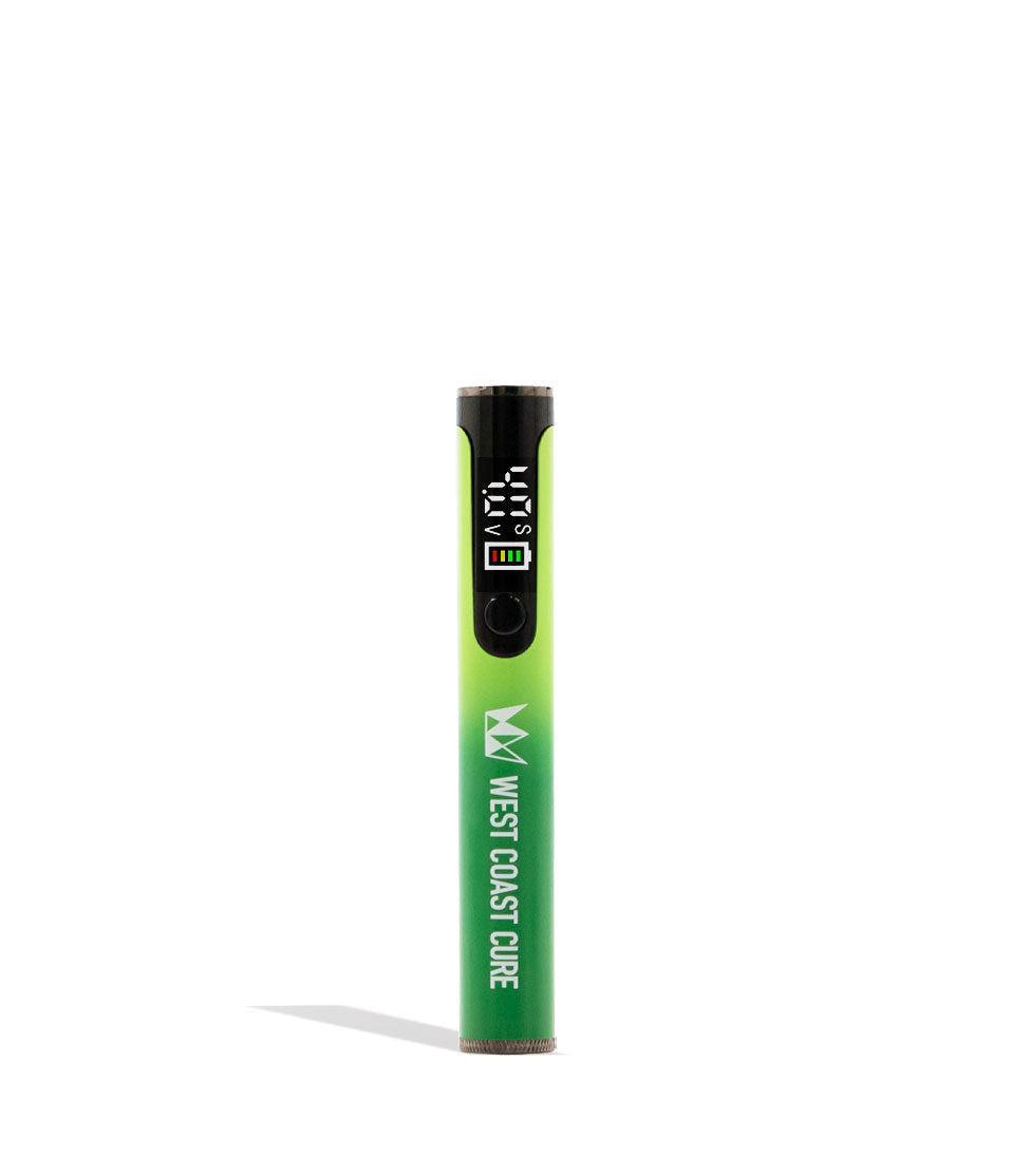 Envy West Coast Cure Flash Variable Voltage Battery 15pk Front View on White Background