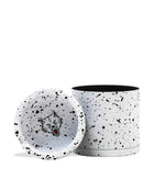 White-Black Spatter