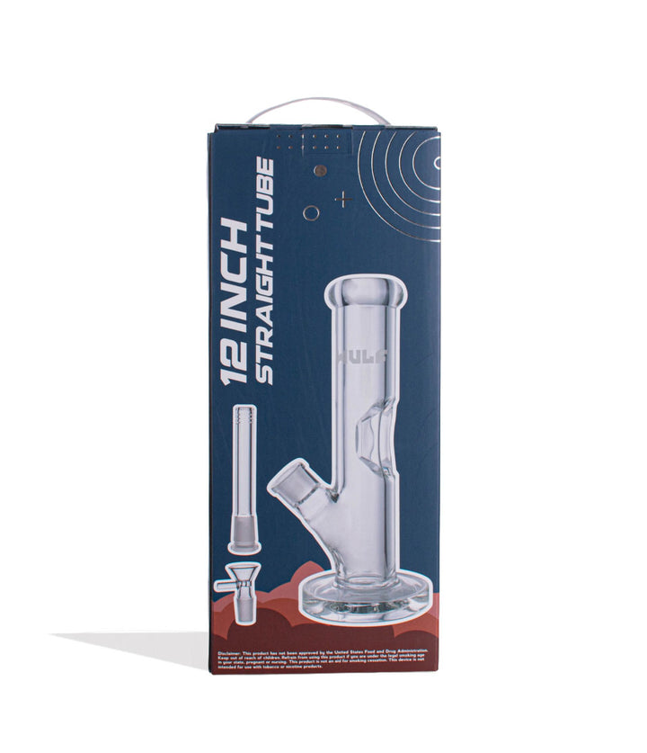 Wulf Mods 9mm 12inch Straight Water Pipe Packaging Back View on White Background