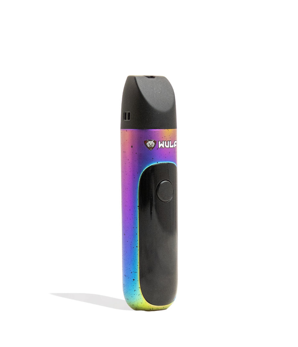 Full Color Wulf Mods Budr Portable Concentrate Vaporizer Angle View on White Background