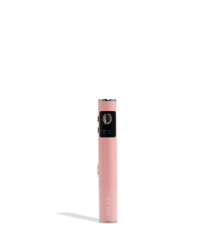 Pink Yocan Ari 2.0 Variable Voltage Battery 15pk Front View on White Background