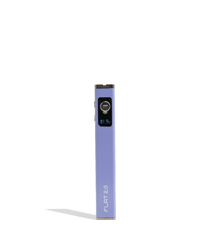 Purple Yocan Flat 2.0 Variable Voltage Battery 12pk Front View on White Background