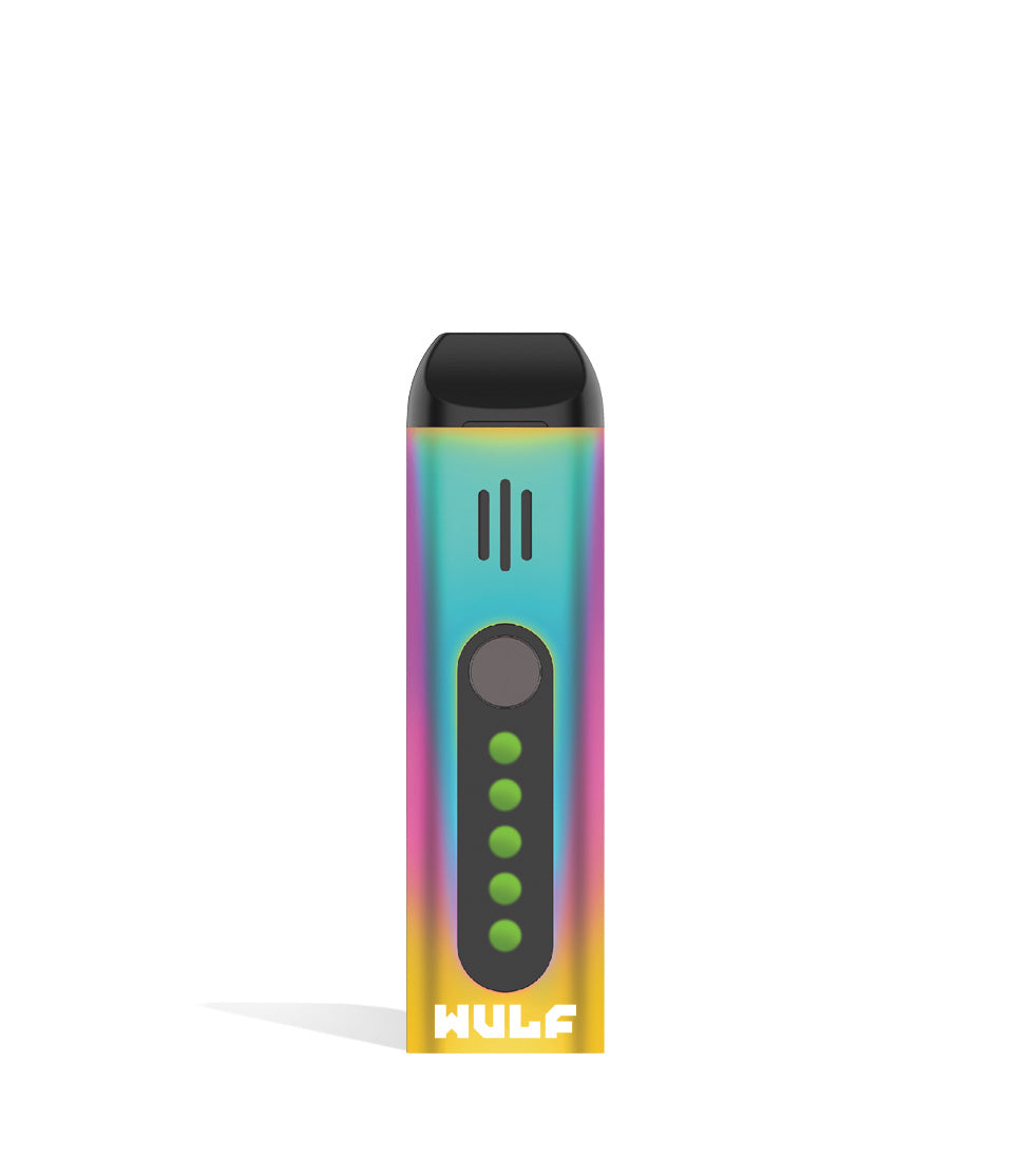 Full Color Wulf Mods Flora Portable Dry Herb Vaporizer front view on white background